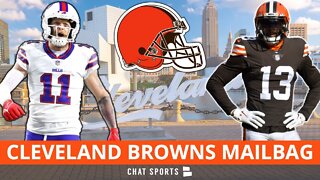 Browns Rumors On Odell Beckham Jr., Antonio Brown & Cole Beasley? Denzel Ward Extension?