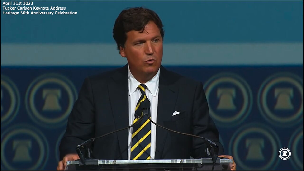 Tucker Carlson | "I'm Coming to You from the Most Humble & Lowly Theological Position You Can, & Even I Have Concluded It Might Be Worth Taking Just 10 Minutes Out of Your Busy Schedule to Say Prayer for the Future, And I Hope You Will.&