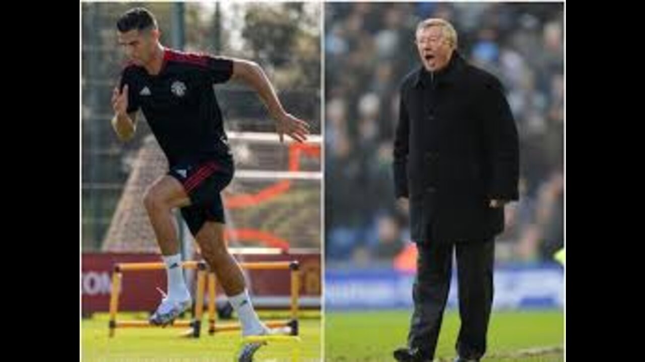 cristiano ronaldo and sir alex ferguson