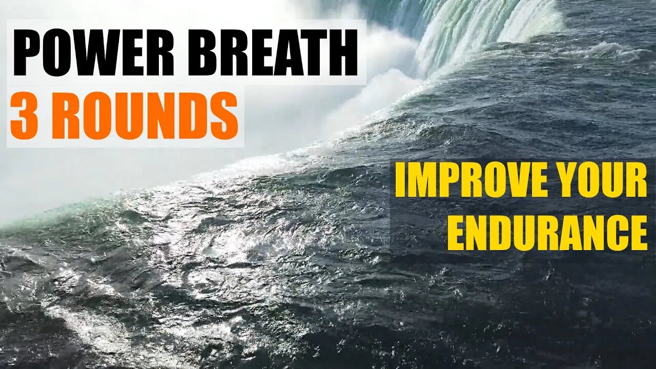 [Power Breath] 3 rounds breathing exercise - IMPROVE YOUR ENDURANCE