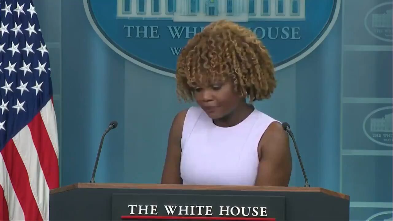 White House Press Secretary Karine Jean-Pierre asked point blank if President Biden has dementia by