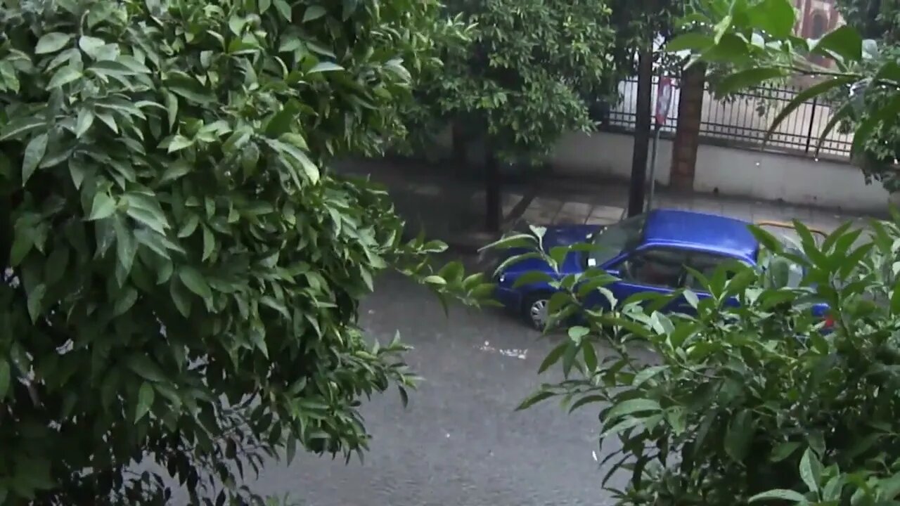 Severe storm with heavy hail hit eastern Thessaloniki (August 23, 2022)