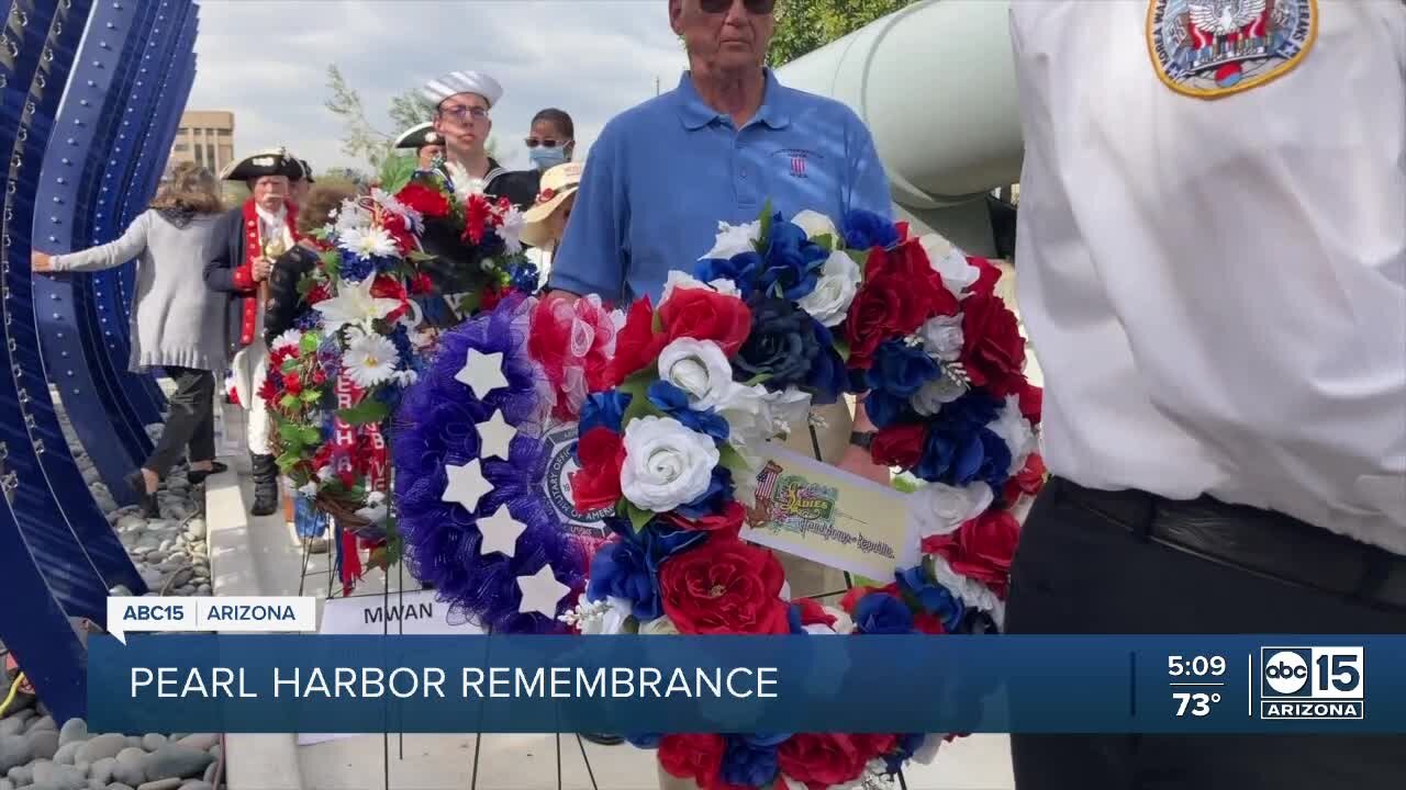 Arizonans, veterans gather for Pearl Harbor remembrance