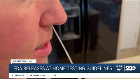 FDA Releases At-Home Testing Guidlines