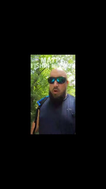 MASSIVE fish destroys crank bait! (short version)