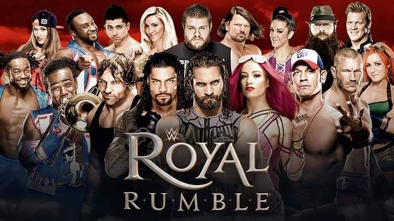 Roman Reigns Vs 58 Man Royal Rumble