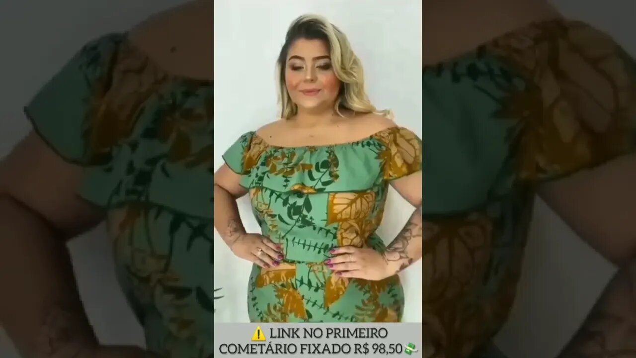 🛑 Macacão Longo Plus size sem Bojo!