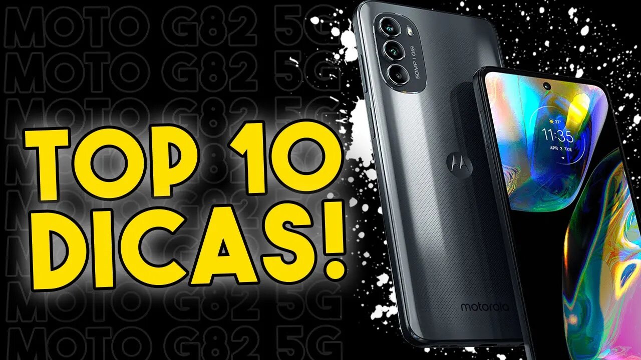 TOP 10 DICAS E TRUQUES para o Moto G82 5G que você PRECISA SABER!