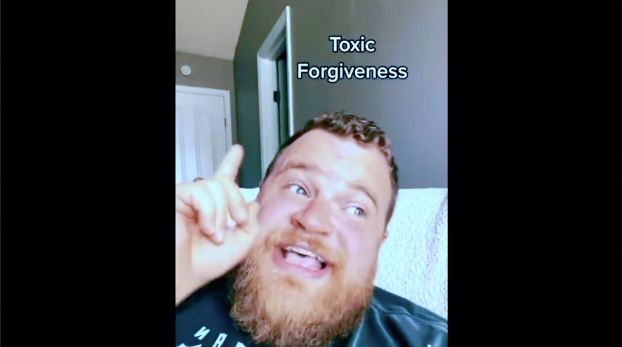 "TOXIC FORGIVENESS" - TikTok user @rossduhboss_2.0