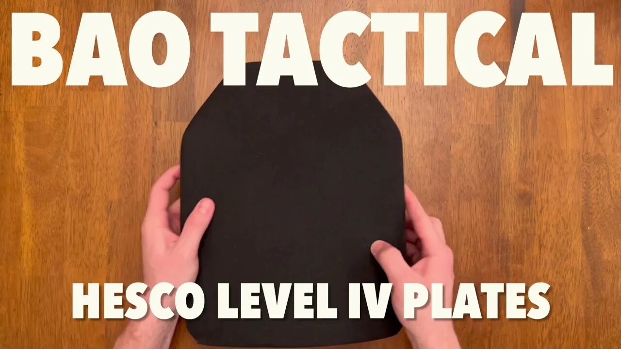 Body Armor Outlet HESCO Level IV Plates