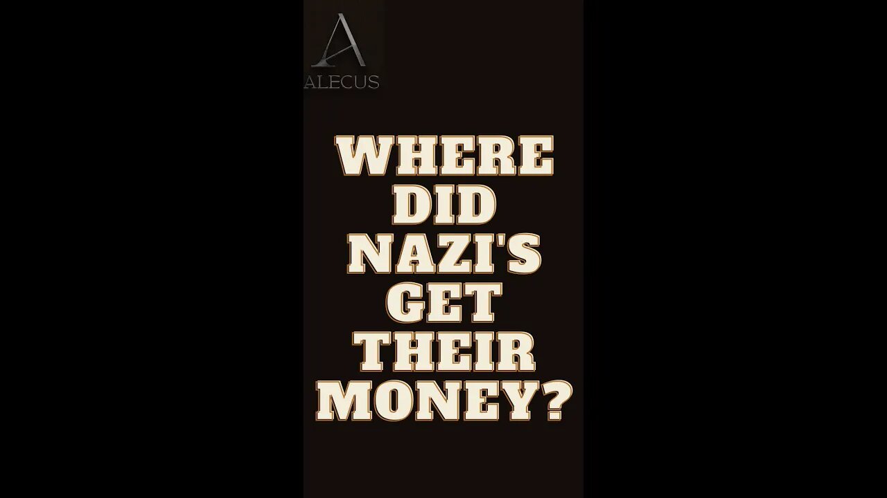 Nazi's Got Their Money From WHERE?? #shorts