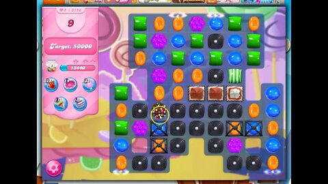 Candy Crush Level 2758 Talkthrough, 18 Moves 0 Boosters