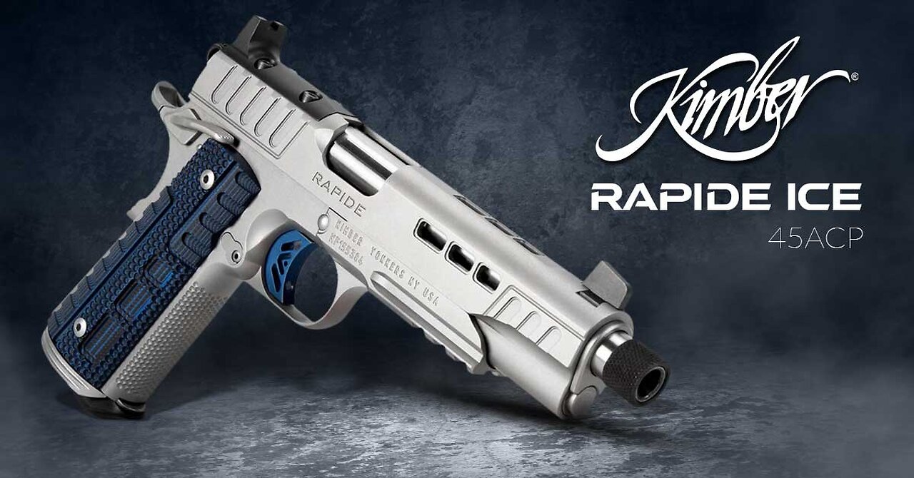 Kimber Rapide Ice Threaded 45ACP