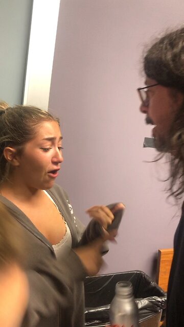 Introducing Dave Grhol to my daughter ❤️