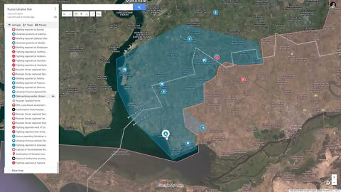 [ Mykolaiv Front ] Ukrainian forces captured Shryoka Balka; Snihurivka status disputed/unclear