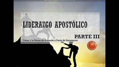 Lección 10: Escuela de fundadores apostólicas