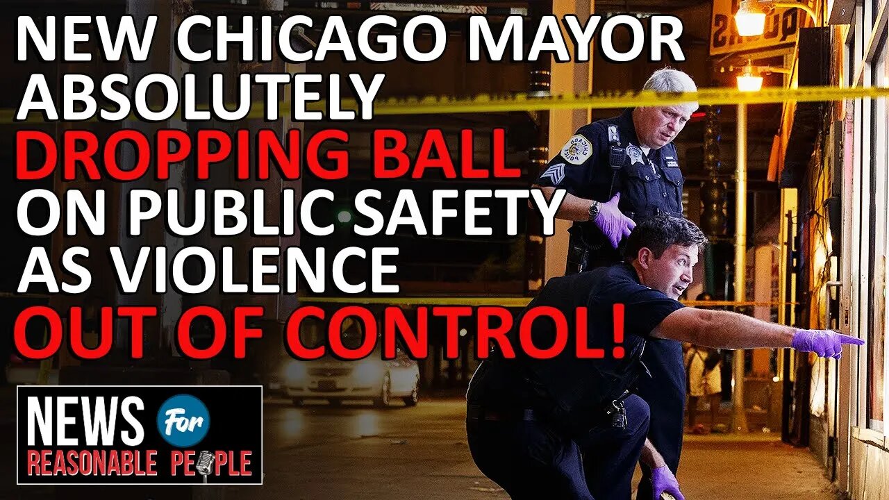 Chicago Mayor Johnson Has Zero Plan to Fight Ongoing Violence in His Own City