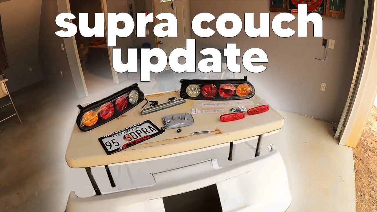 1320 sqft Shop Tour & Supra Couch Update!