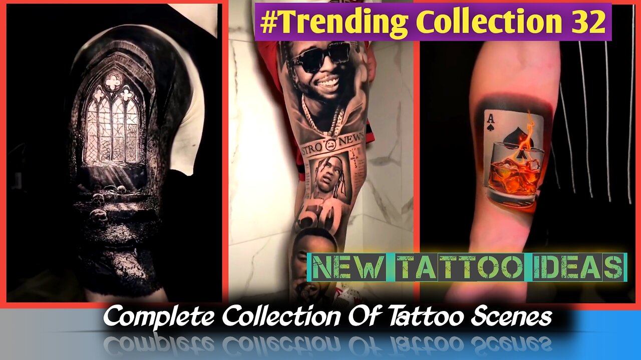 Beautiful Tattoos | Tattoo Design Video😯 | Most Beautiful Art😍 | Trending Tattoo Designs 💪| Epi32