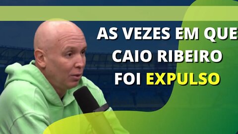 AS VEZES QUE CAIO RIBEIRO FOI EXPULSO DE CAMPO! - CORTES FOOTBRAZUKA