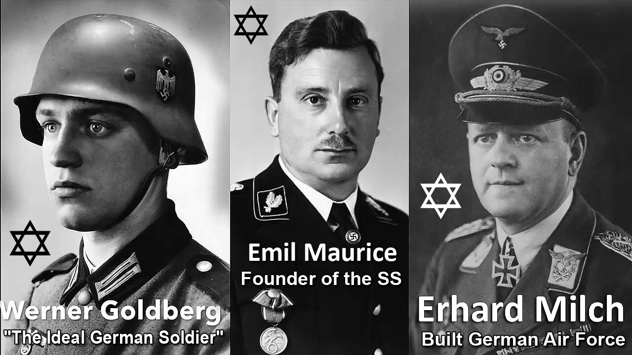 Hitler's Army Included 150,000 of Jewish Descent ✡️