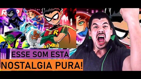 REACT Rap dos Jovens Titãs - NÓS TRAREMOS A JUSTIÇA IRON MASTER - MELHOR DO MUNDO