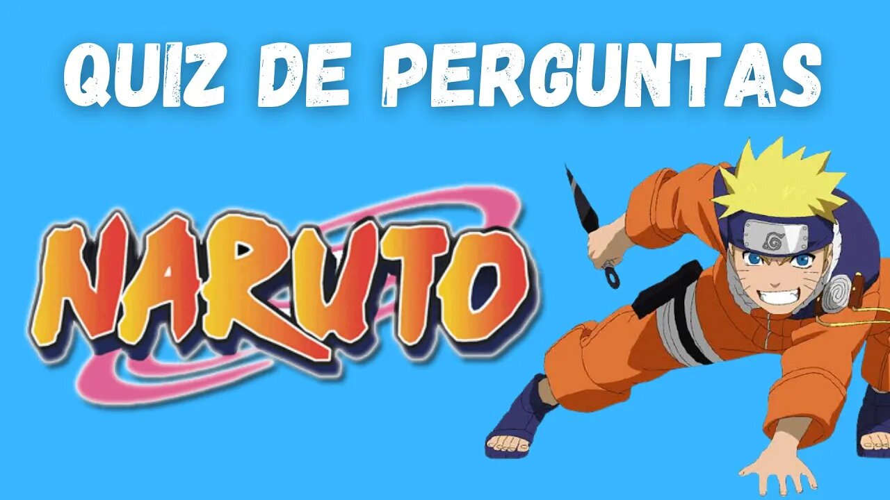 Quiz De Perguntas De Naruto - Anime Challenge - Quiz Animado de Naruto