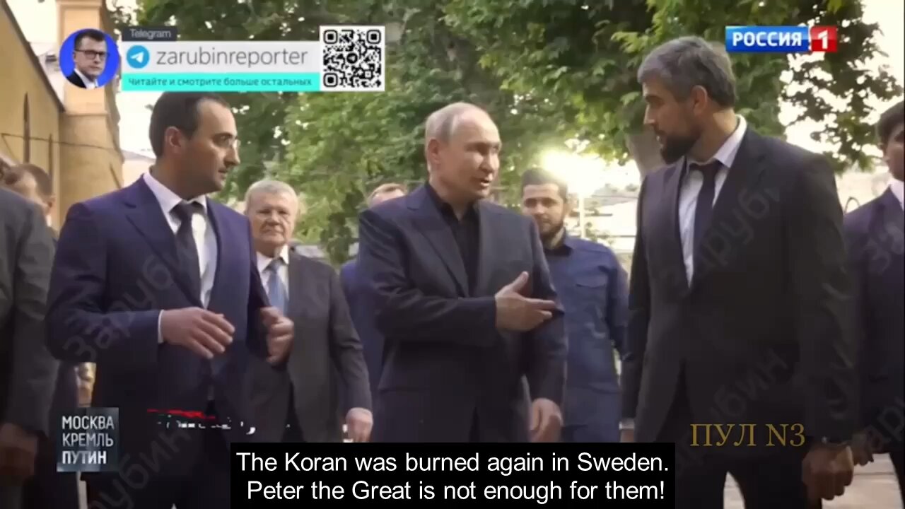 Putin: Peter the great’