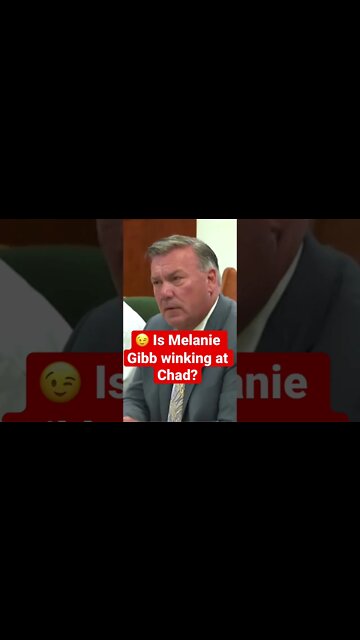 Melanie Gibb winks at Chad Daybell in court? #shorts #chaddaybell