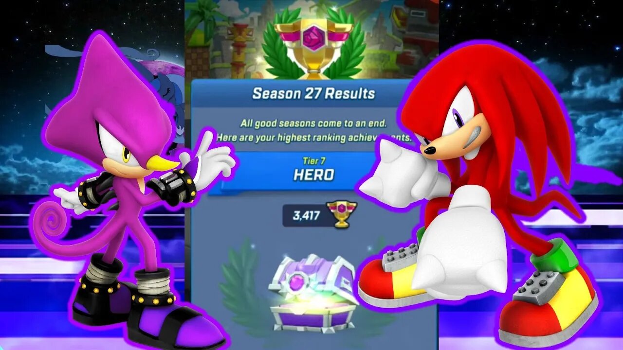 Season 27 Hero League Awards / Sonic Forces