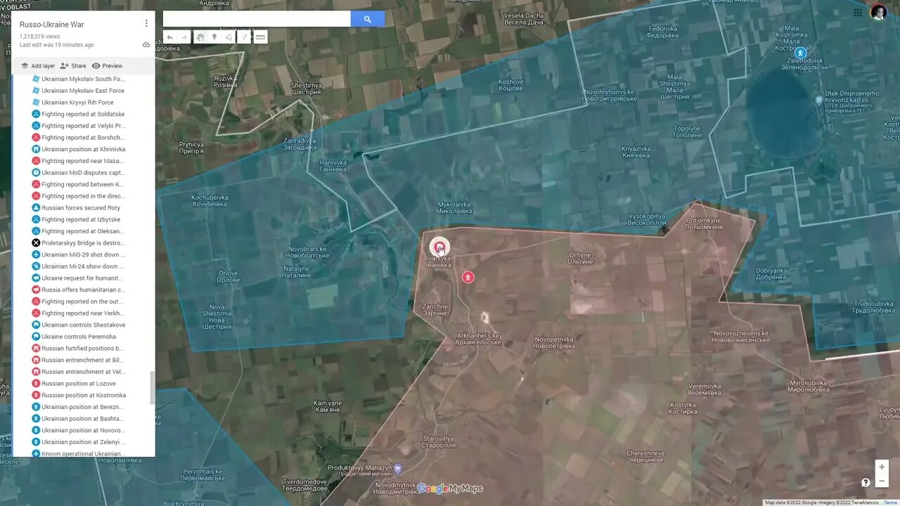 [ Kryvyi Rih Front ] Russian forces captured Ivanivka