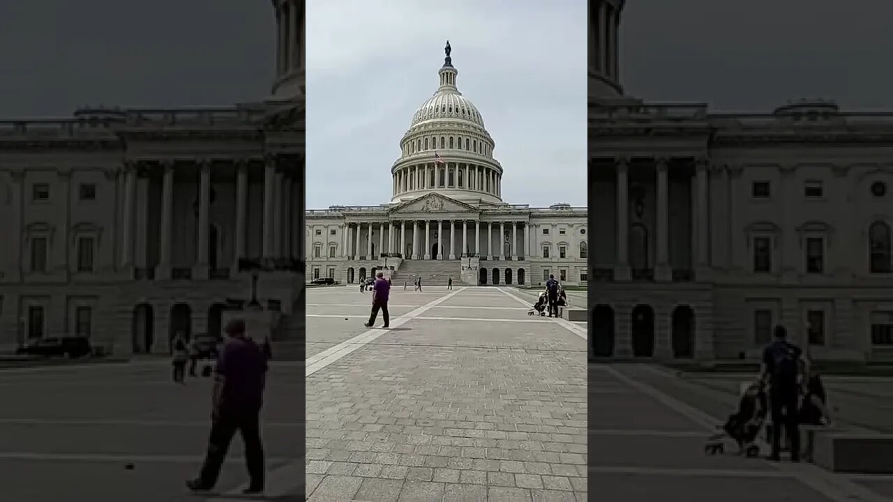 4/13/22 Nancy Drew in DC-Video 2-Capitol Look In- No Sign of Immigrants/Illegals Anywhere- Faux News