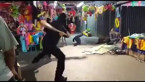Mario Xavier (2015-12) Fight Scene 1