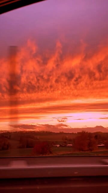 Red Sky 😮😮😮