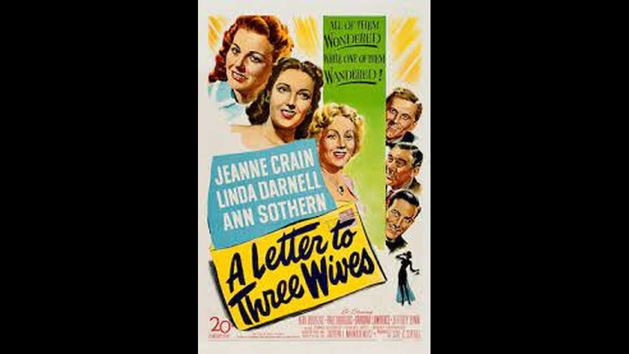 A Letter to Three Wives (1949) | Directed by Joseph L. Mankiewicz