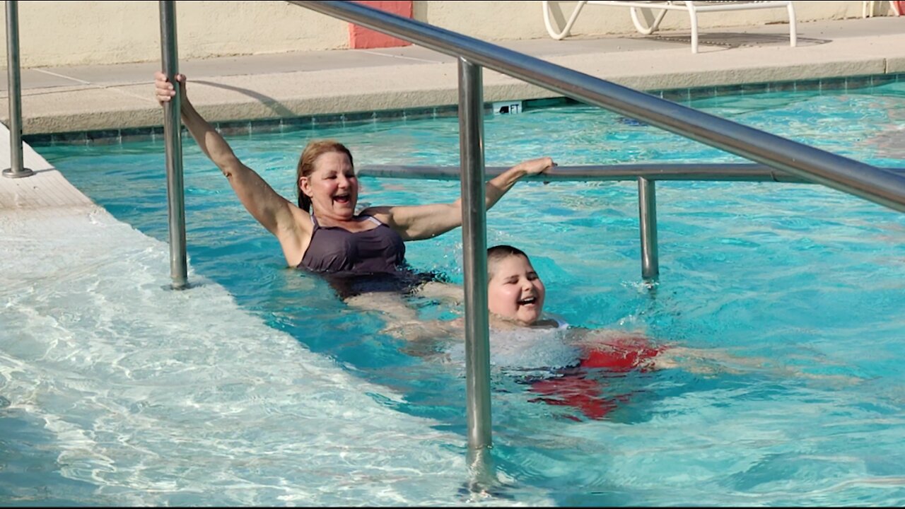 Summertime Swimming With Nana