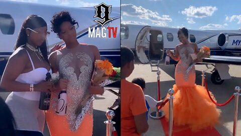 Kashdoll Sends Younger Sister Off To Prom In A Private Jet! 🛩