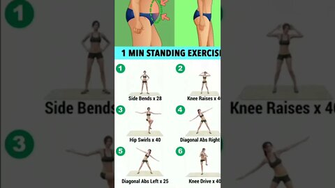 1 min. standing excercise