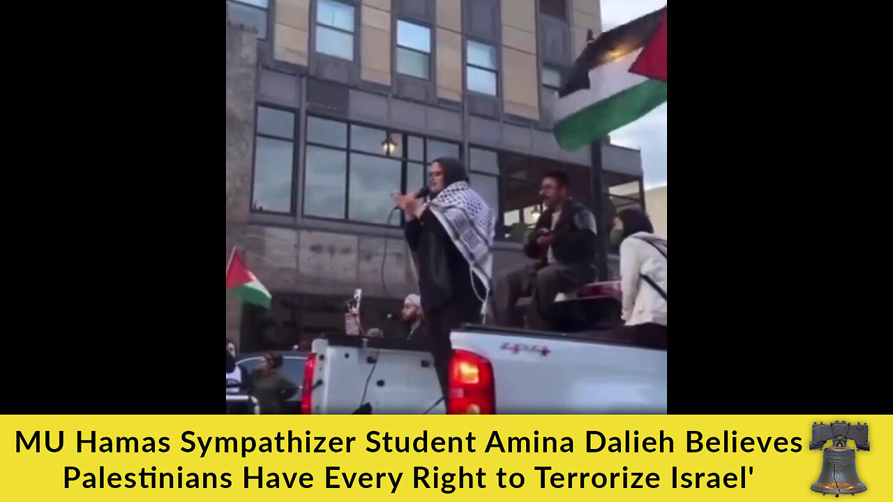MU Hamas Sympathizer Student Amina Dalieh Believes Palestinians Have Every Right to Terrorize Israel