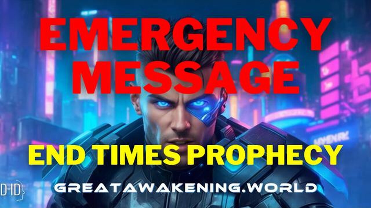 🛑EMERGENCY MESSAGE🛑 GREAT AWAKENING END TIMES PROPHECY