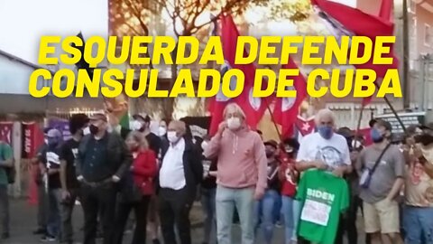 Esquerda Defende Consulado De Cuba