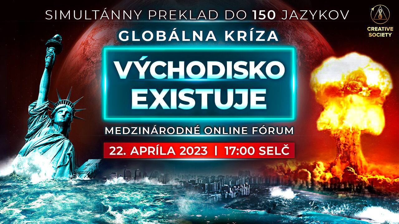 Globálna kríza. Východisko existuje | Medzinárodné online fórum 22.04.2023