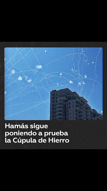 Hamás continúa atacando con cohetes Israel