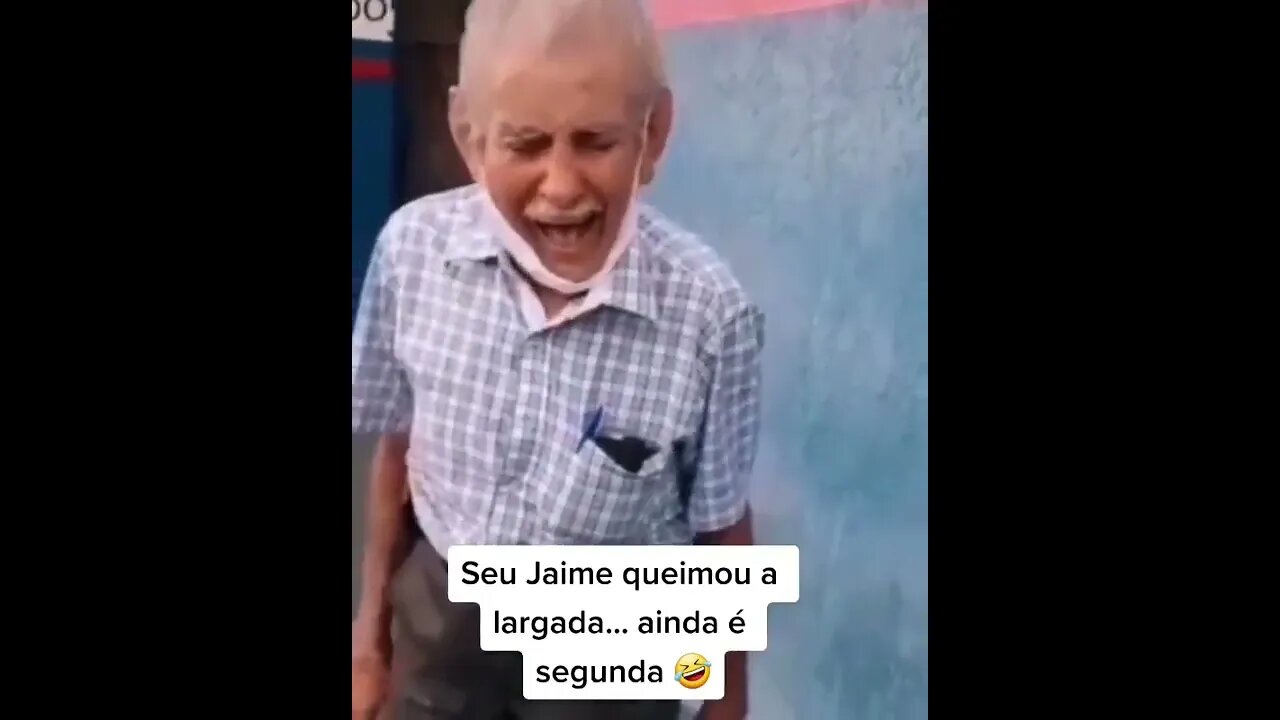 SEU JAIME QUEMOU A LARGADA HOJE AINDA E SEGUNDA ( MEME ) ( VIRAL ) #shorts