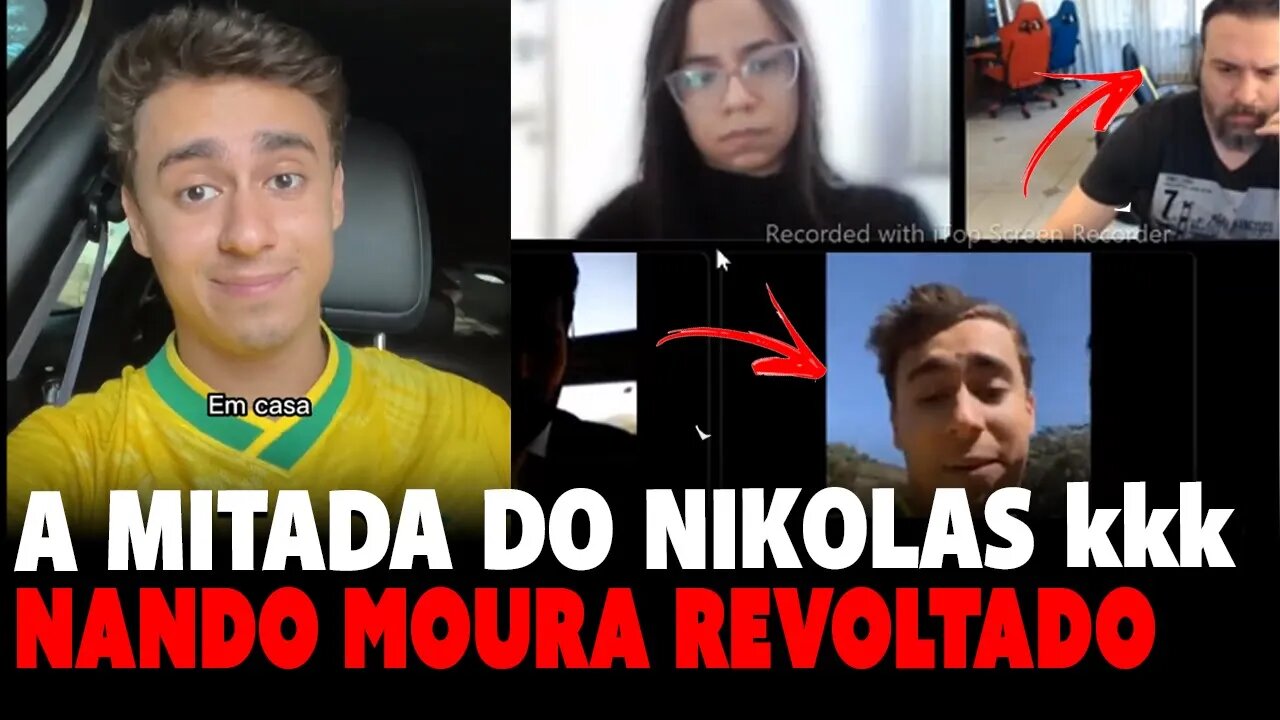 O que foi isso, Nikolas? 😂 Nando ficou revoltado