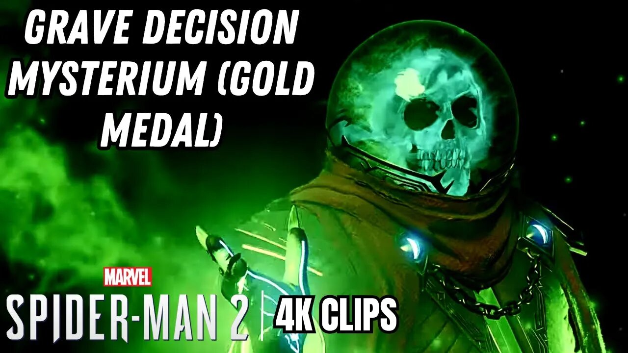 Grave Decision (Gold Medal) | Marvel's Spider-Man 2 4K Clips