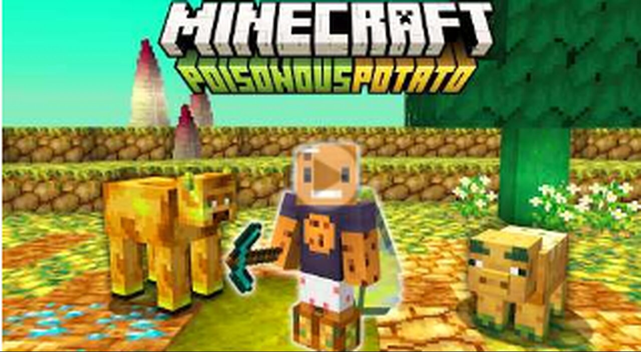 Can You Beat Minecraft in a Potato ONLY World_