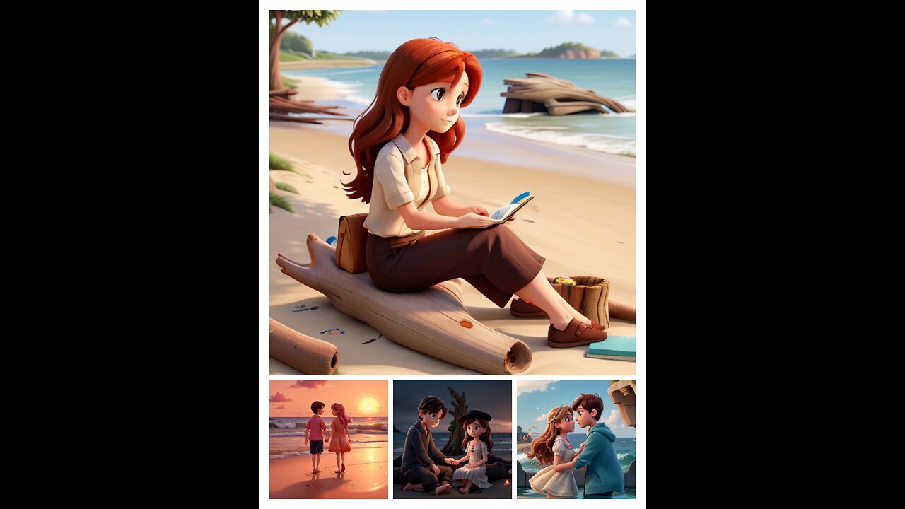 Love Beach Louis and Charlotte first date