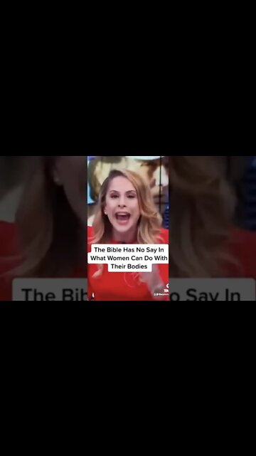 Ana Kasparian meltdown over biblical morality | Roe v Wade | Abortion