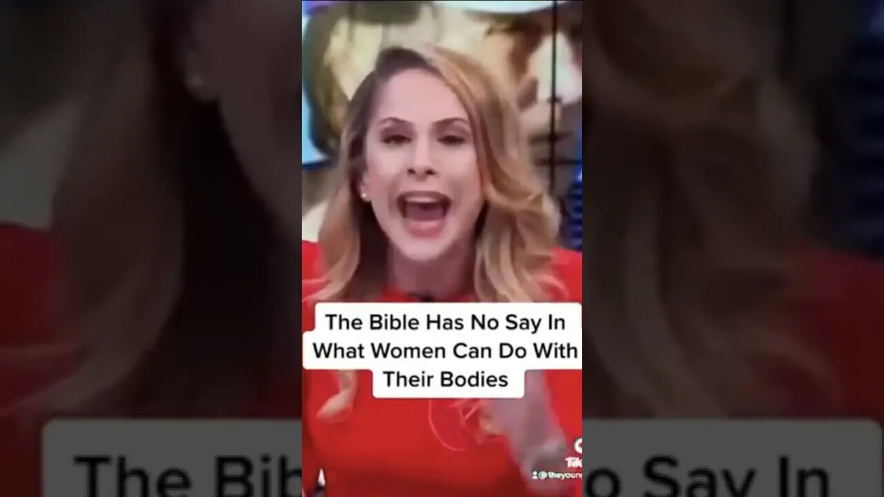 Ana Kasparian meltdown over biblical morality | Roe v Wade | Abortion